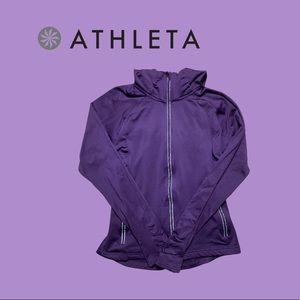 Athleta Zip Up Hoodie Jacket Size XS